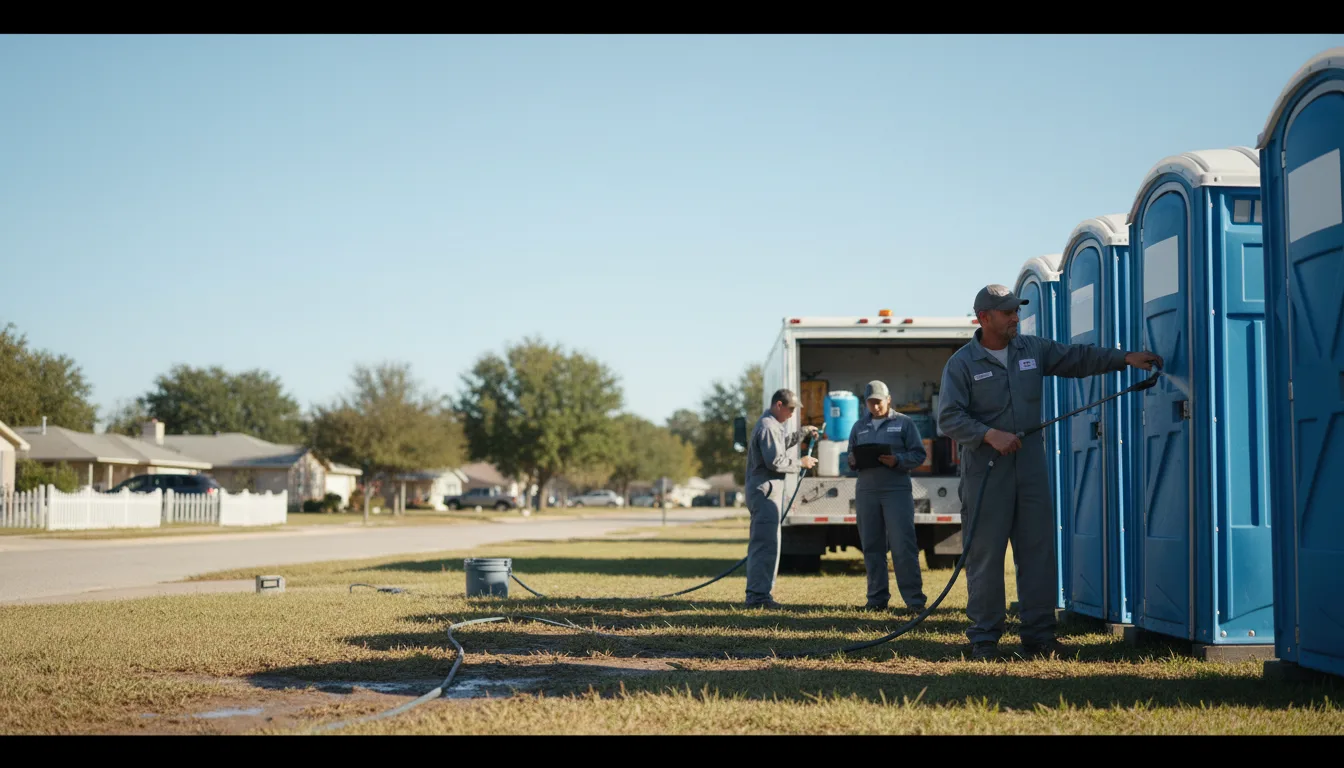 Long-Term Portable Toilet Rental in Charlotte, AR near me
